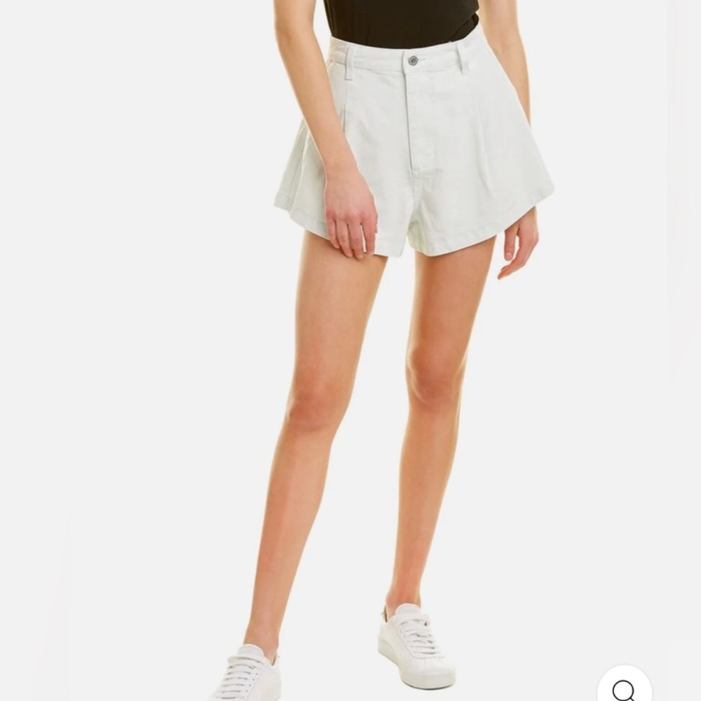 We Wore What Bell Flare High Waisted Denim